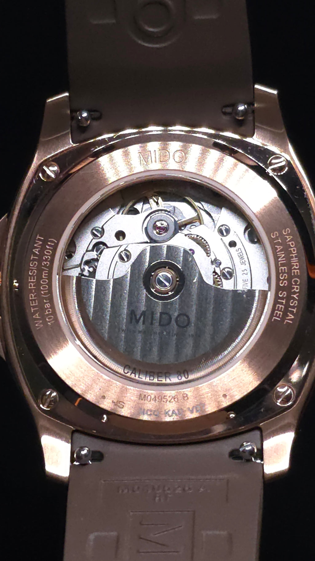 Mido Multifort TV Big Date - Oro Rosa