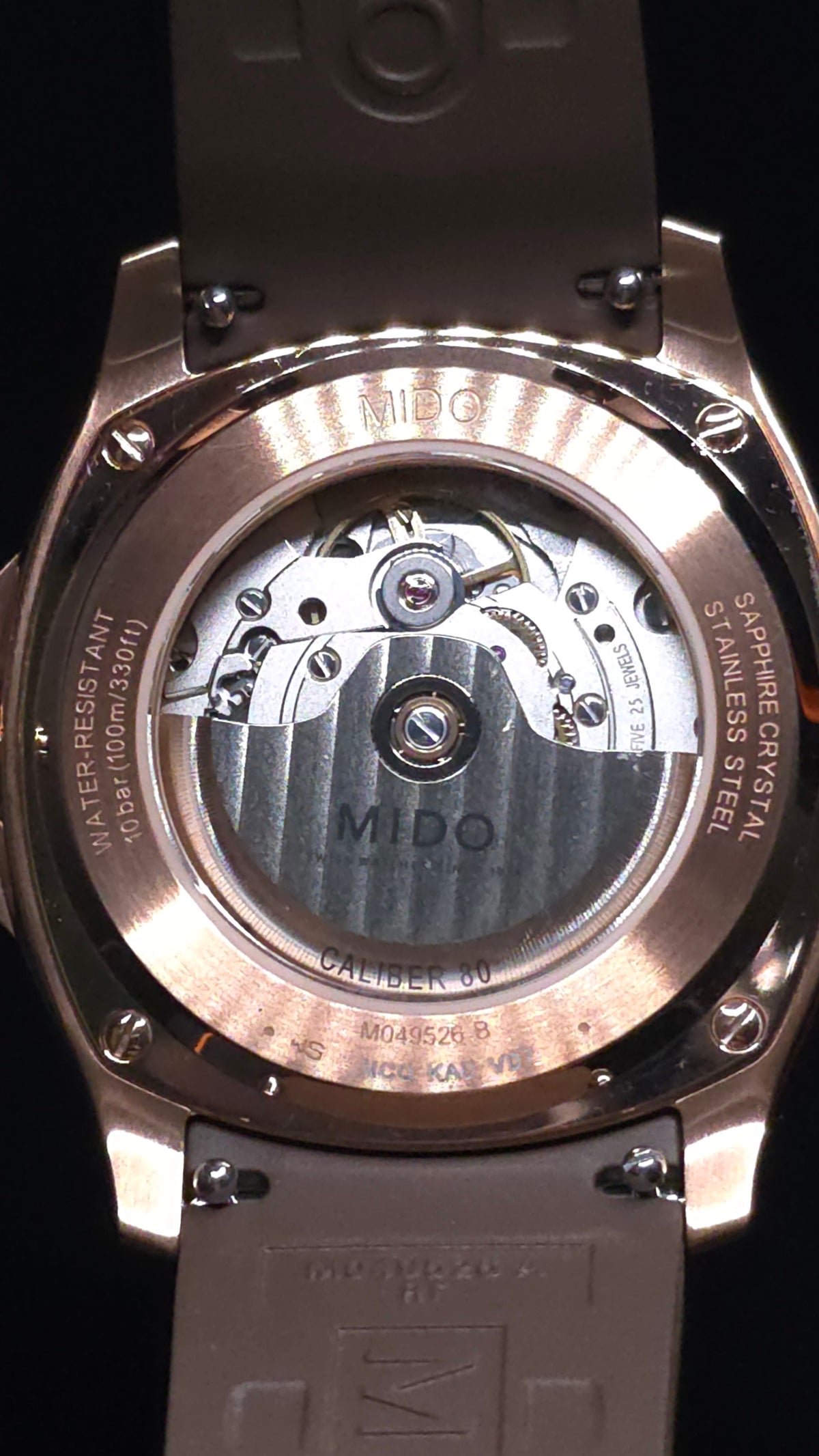 Mido Multifort TV Big Date - Oro Rosa