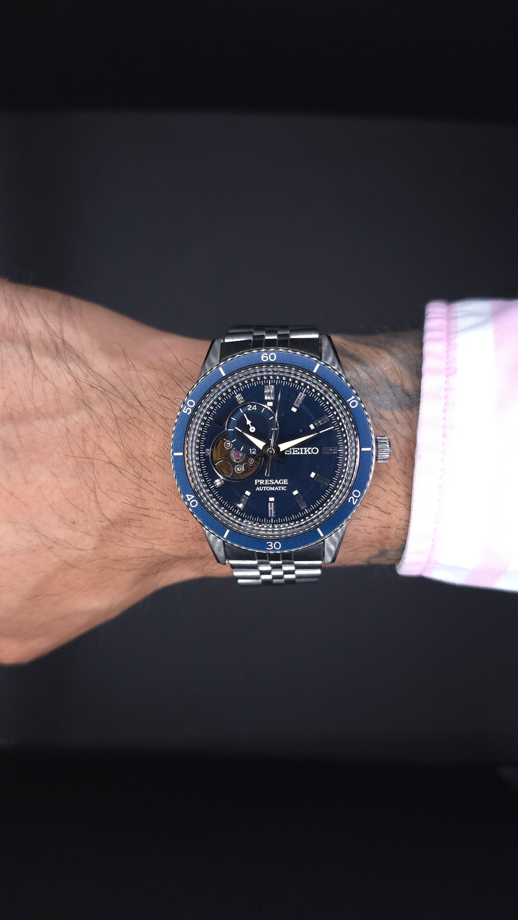 Seiko Presage Style 60’s Open Heart